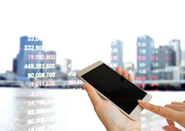 Akıllı telefonu hisse senedi fiyatında tutmak ve bina geçmişini bulanıklaştırmak.