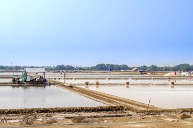 Samutsakhon, Tayland 'da tuz tarımı