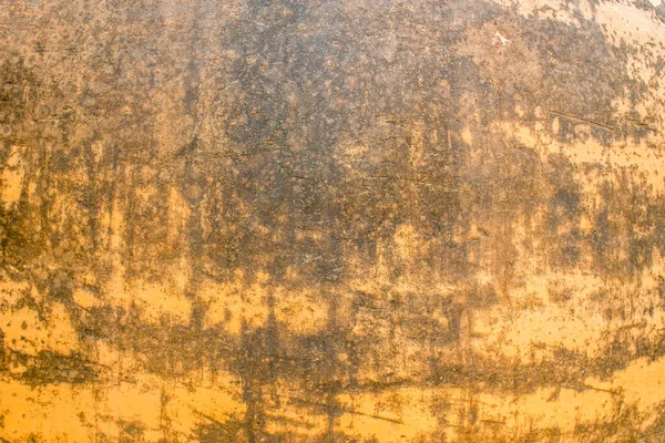 Žlutá Špinavý Cement Zeď Pozadí — Stock fotografie