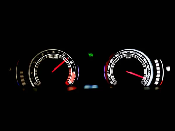 Abstract Blurred Photo Car Speedometer High Speed — Stock Photo, Image