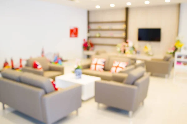 Blur Modern Furniture Living Room Background Use — Stock Photo, Image