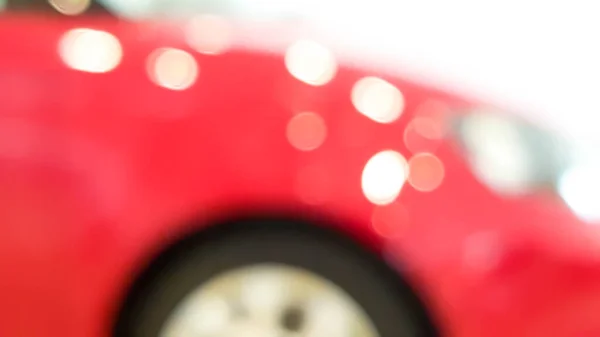 Abstrakcyjny Rozmyty Czerwony Samochód Użytku Tle — Zdjęcie stockowe