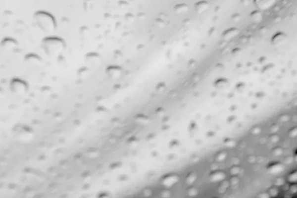 Абстрактная Размытая Капля Воды Зеркале Черным Белым Цветом Фонового Использования — стоковое фото