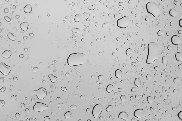 Абстрактная Капля Воды Зеркале Черно Белом Цвете Фонового Использования — стоковое фото