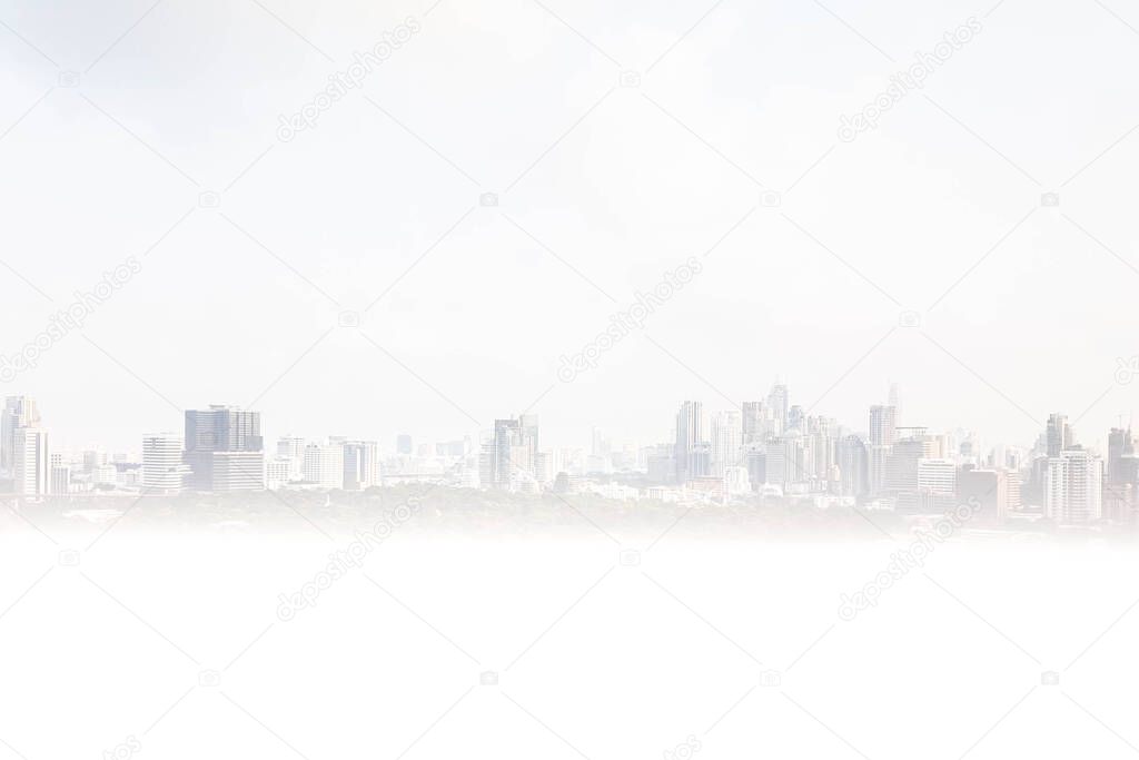 blurred photo de focused of city building : for background use