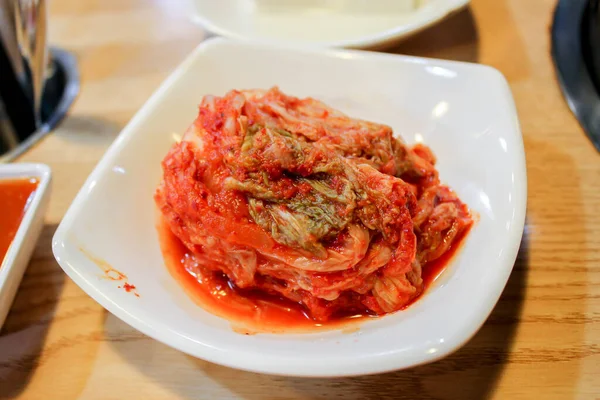 Kim Chi Κορεάτικο Πιάτο — Φωτογραφία Αρχείου