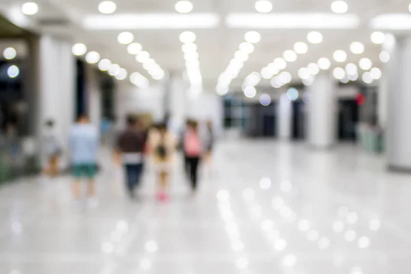 Foto Borrada Pessoas Aeroporto Para Uso Segundo Plano — Fotografia de Stock