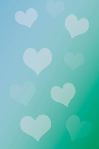 Abstrakter Hintergrund Herzförmiger Form Zum Valentinstag — Stockfoto