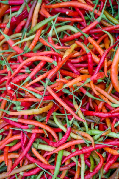 Bakgrund Textur Röd Chili Peppar — Stockfoto