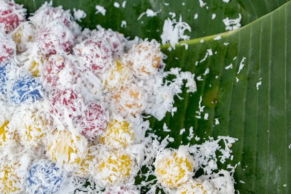 Kanom ココナッツデザートとタイのシュガーダンピング — ストック写真