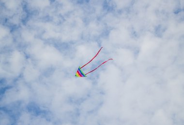 Rüzgarda uçan uçurtma