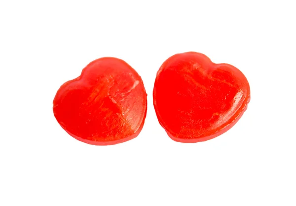 Rood hart snoep — Stockfoto