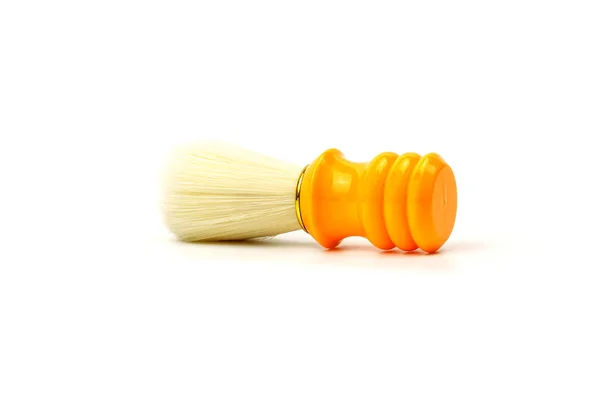 Shaving Brush Isolated White Background Close — Stock Photo, Image