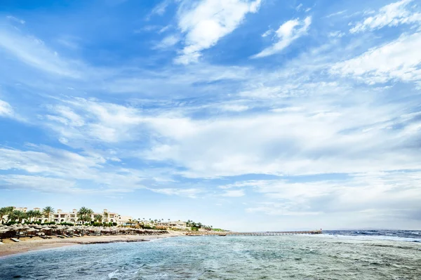 Червоне море пляж — стокове фото