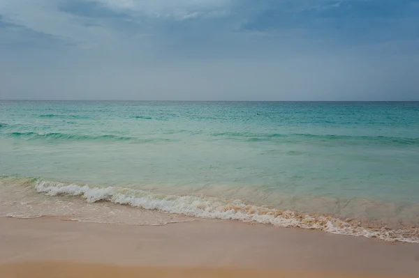 Paraíso tropical. República Dominicana, Seychelles, Caribe, Maurício, Filipinas, Bahamas. Relaxando na remota praia de Paradise. Vindima . — Fotografia de Stock