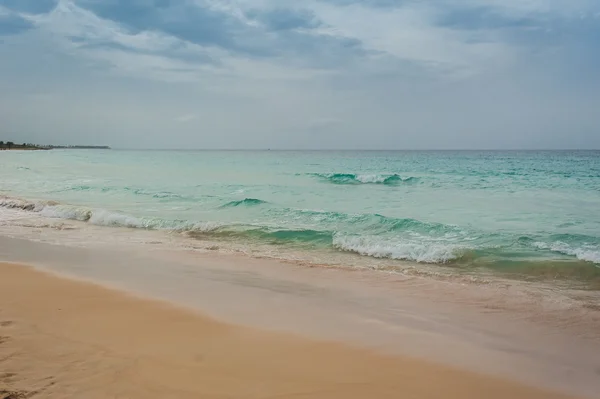 Paraíso tropical. República Dominicana, Seychelles, Caribe, Maurício, Filipinas, Bahamas. Relaxando na remota praia de Paradise. Vindima . — Fotografia de Stock