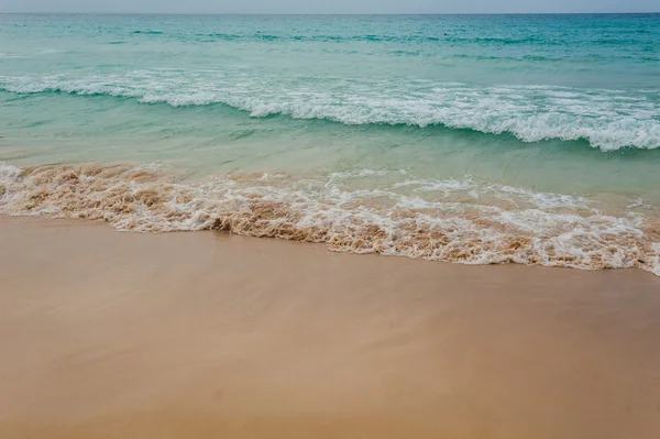 Tropical Paradise. Dominican Republic, Seychelles, Caribbean, Mauritius, Philippines, Bahamas. Relaxing on remote Paradise beach. Vintage. — Stock Photo, Image