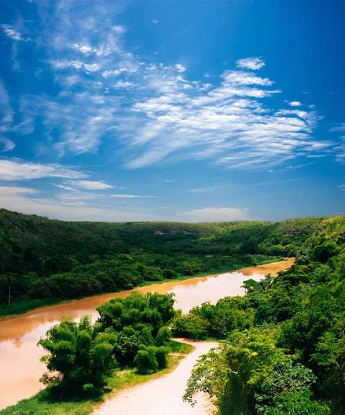 Tropical river Chavon in Dominican Republic — Stock Photo, Image