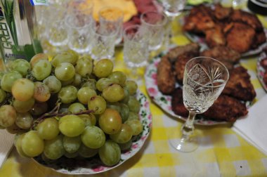 iştah açıcı yemek Ziyafet tablo