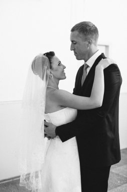 Sadece evli ve ilk dansları dans güzel Çift