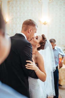 Sadece evli ve ilk dansları dans güzel Çift