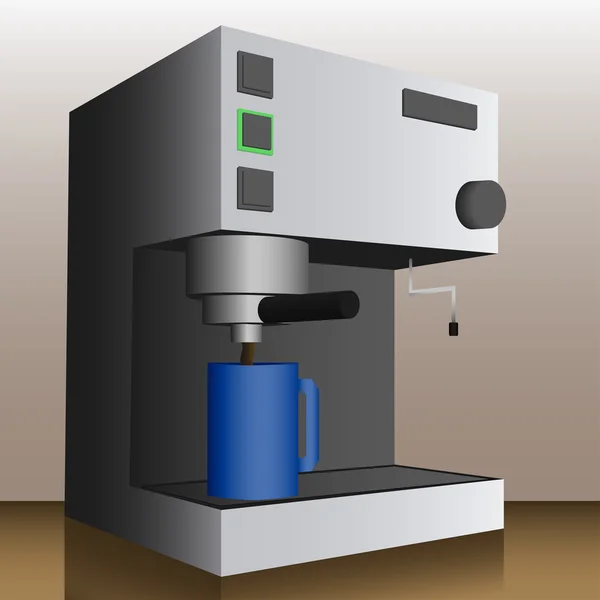 Macchina da caffè — Vettoriale Stock