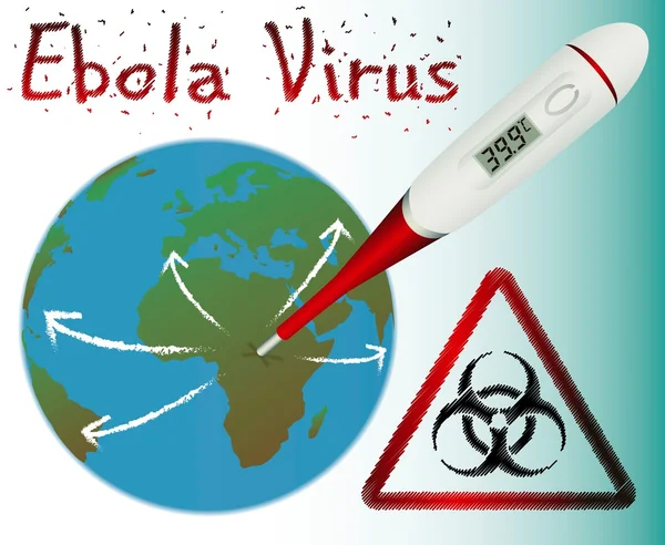 Ebola Virus — Stock Vector