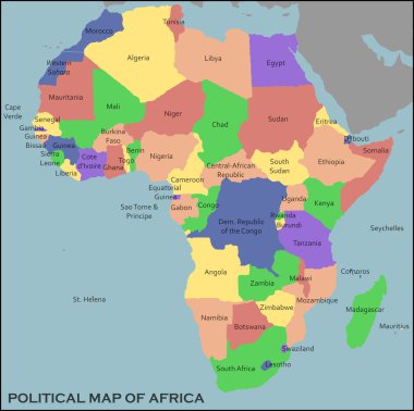 Afrika siyasi Haritası