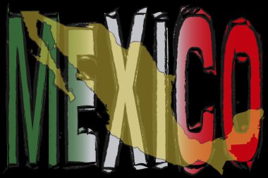 Harfler harita Meksika