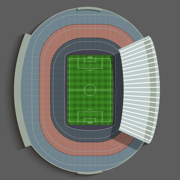 Estadio de Fútbol de Barcelona — Archivo Imágenes Vectoriales