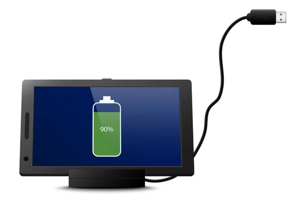 Base de charge pour mobile — Image vectorielle