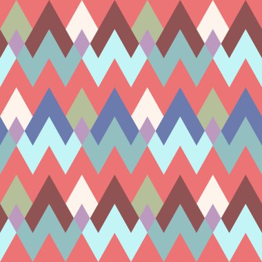 Desen geometrik orman Dağları ile