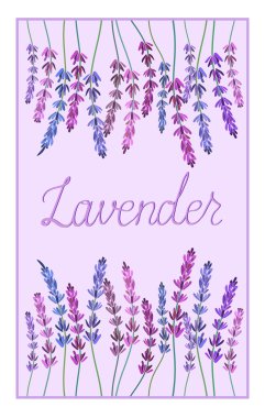 Lavanta arka plan tasarım