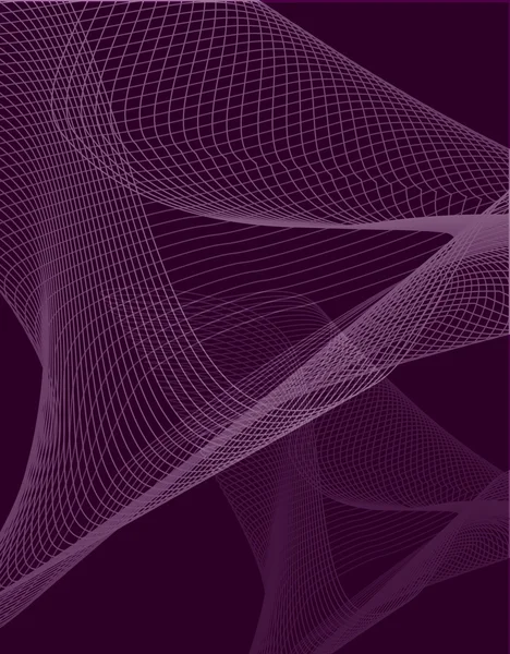 Modèle d'onde abstraite fond — Image vectorielle