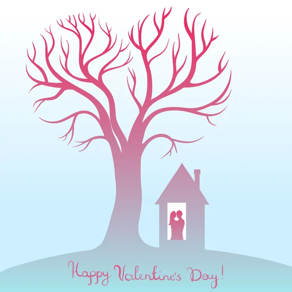 Happy Valentines Day. — Stock Vector