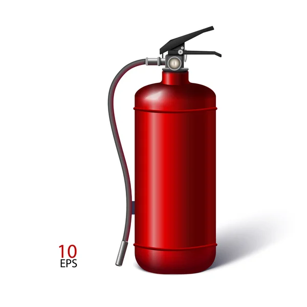 Realistic fire extinguisher — Stock Vector