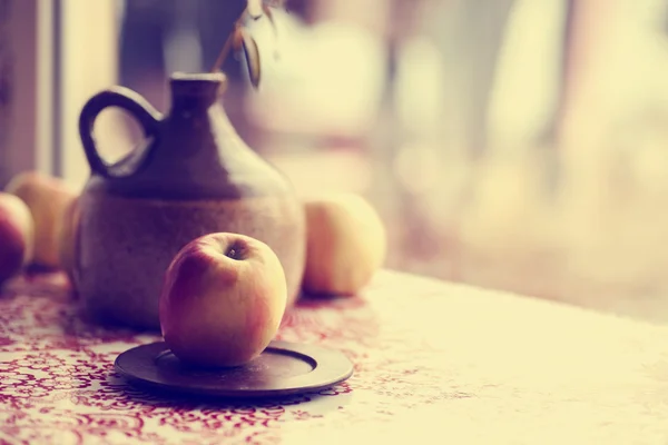 Raw ripe apples — Stock Photo, Image