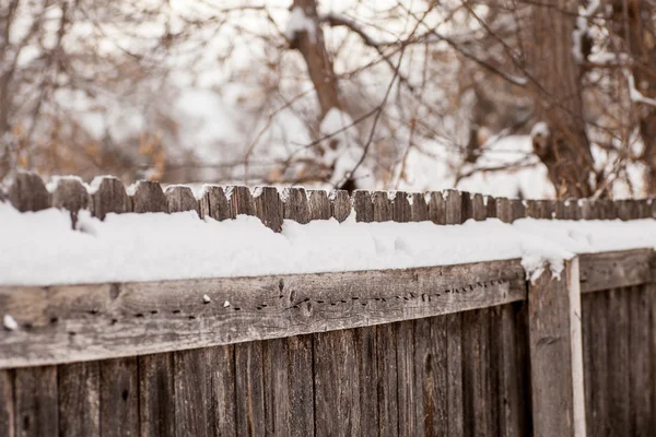 Illustration of a wooden fence