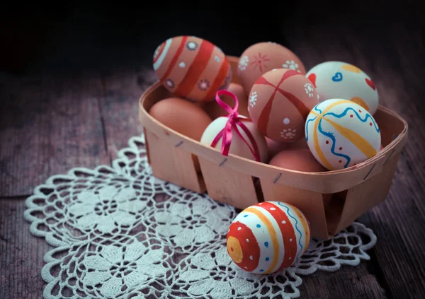 Colorful Easter eggs — Stock Photo, Image