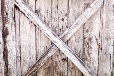 ahşap kurulları ile eski beyaz boya, yakın çekim 
