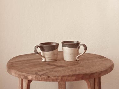 Kahverengi Seramik Kahve bardağı 