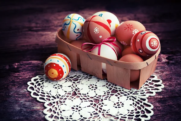 Colorful Easter eggs — Stock Photo, Image