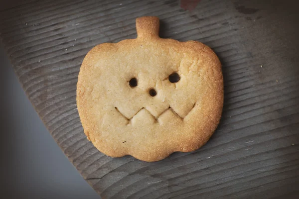 Galleta de jengibre casera de Halloween — Foto de Stock