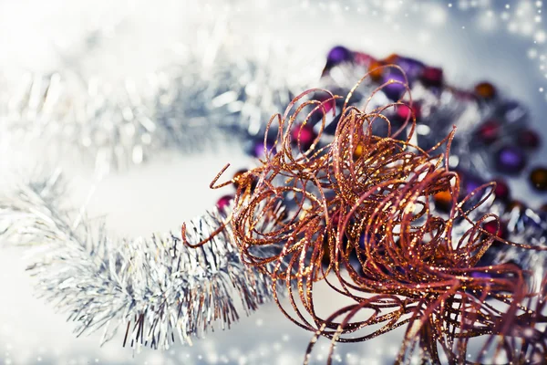 Jul dekoration bakgrund — Stockfoto