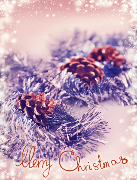 Christmas decoration background — Stock Photo, Image