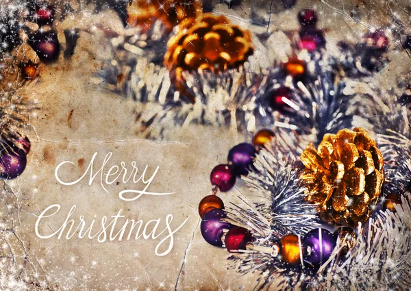 Christmas decoration background — Stock Photo, Image