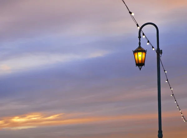 電気の街路灯 — ストック写真
