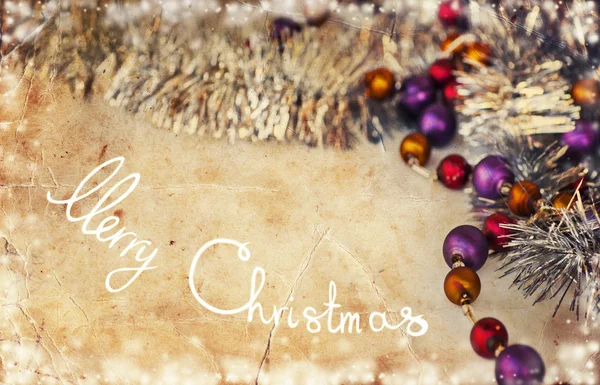 Christmas decoration background — Stock Photo, Image