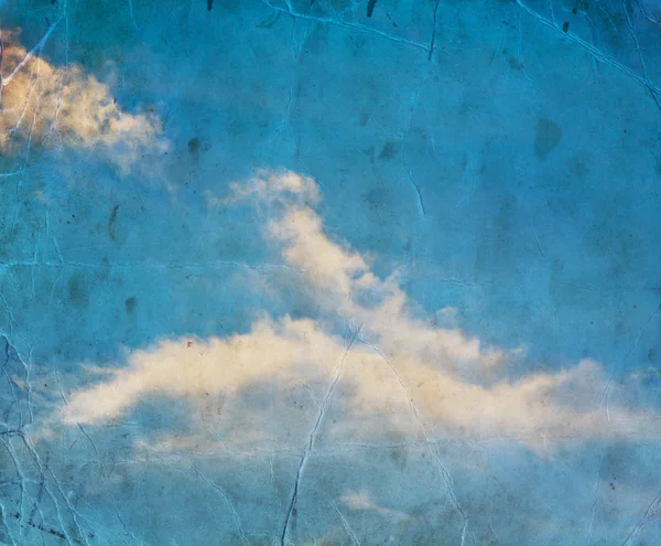 Nube en el cielo azul — Foto de Stock