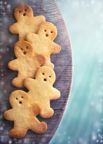 Biscuits au pain d'épice de Noël — Photo